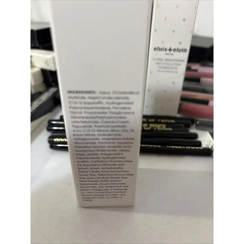 Elvis +‎ Elvin Floral Brightening Anti-Pollution Foundation 1.18 Fl oz/35ml